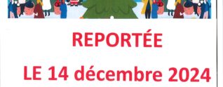 Évènement reporté au 14 décembre